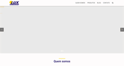 Desktop Screenshot of luxoutmidia.com.br