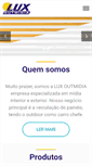 Mobile Screenshot of luxoutmidia.com.br